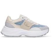 Baskets Liu Jo Sneakers monogramme en daim