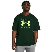 T-shirt Under Armour Ua Heavyweight Surdimensionné De Marque