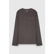 T-shirt Teddy Smith T-shirt THE TEE ML Anthracite