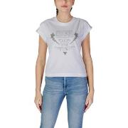 T-shirt Guess SS CN SLEEVES STRASS W5RI06 I3Z14