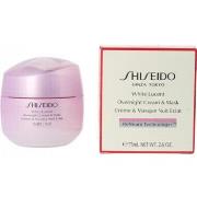 Soins visage Shiseido WHITE LUCENT overnight cream mask 75 ml