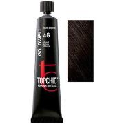 Soins cheveux Goldwell TOPCHIC permanent hair color 4G 60 ml