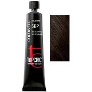 Soins cheveux Goldwell TOPCHIC permanent hair color 5BP 60 ml