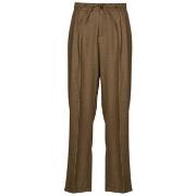 Pantalons de costume Only ONLHELENA LIFE MEL HW STRI WIDE PANT TLR