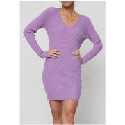 Robe Kebello Robe Col V Violet F