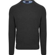 Sweat-shirt Suitable Pull Agneline Col Rond Anthracite