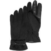 Gants Isotoner Gants Homme Polaire recyclée Noir