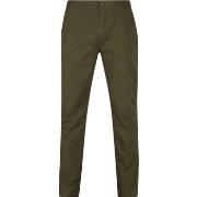 Pantalon Scotch &amp; Soda Chino Stuart Vert Olive