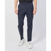 Pantalon Gazzarrini Pantalon homme en laine mélangée avec plis