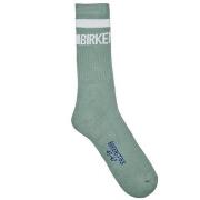 Chaussettes hautes Birkenstock Cotton Crew Stripe Pure Sage