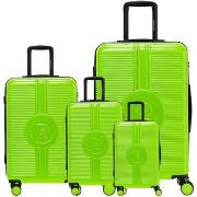 Valise Pierre Cardin ENSEMBLE DE 4 VALISES SATURN LIME