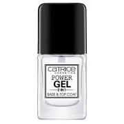 Soins visage Catrice POWER GEL 2 IN 1 base top coat 10,5 ml