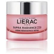 Soins visage Lierac SUPRA-RADIANCE crema noche renovadora detox 50 ml