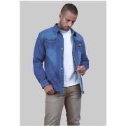 Chemise Kebello Chemise en jeans Bleu H