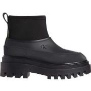 Bottes Calvin Klein Jeans flatform rainboot low