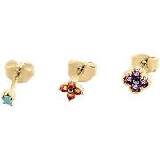 Boucles oreilles Agatha Ruiz de la Prada Set de trois piercing argent ...