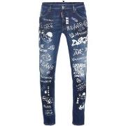 Jeans Dsquared Skater Jeans bleu