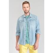 Chemise Le Temps des Cerises Chemise juanito en jeans bleu clair