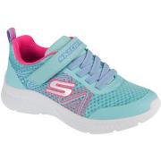 Baskets basses enfant Skechers Microspec Plus - Swirl Sweet