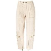 Pantalon Pinko Pantalon multipoches Matese beige