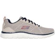 Baskets Skechers ZAPATILLAS DE CORDONES TAUPE Track - Leshur 232758