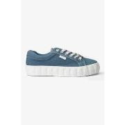 Baskets basses Le Temps des Cerises Baskets malibu bleu denim