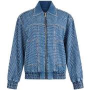 Blouson Liu Jo Blouson en toile denim avec strass