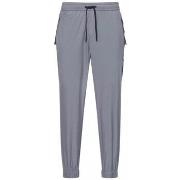 Pantalon BOSS PANTALON GRIS AVEC CORDON DE SERRAGE CONTRASTÉ T_COMFLE