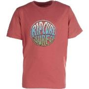 Polo enfant Rip Curl X_RUBBER SOUL TEE-BOY