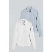 Chemise Polo Club PACK 2 - RIGBY GO W SHIRT POPLIN W-SB