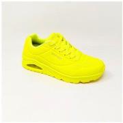 Baskets Skechers BASKET UNO STAND AIR JAUNE