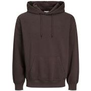 Sweat-shirt Jack &amp; Jones 12257852 CHARGE SWEAT HOOD-MULCH