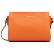 Sac Bandouliere LANCASTER Petit sac trotteur Ref 62047 Orange 24*17*11...