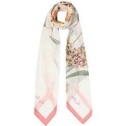 Echarpe Liu Jo Foulard blanc à fleurs