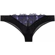 Tangas Pomm'poire Tanga noir/violet Amants