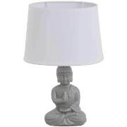 Lampes à poser Unimasa Lampe céramique Bouddha gris 34 cm