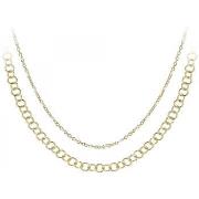 Collier Sc Bohème B2374-DORE+B2394-BLANC