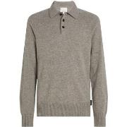 Sweat-shirt Calvin Klein Jeans Luxury Wool Ls Polo