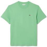 T-shirt Lacoste T-SHIRT CLASSIC FIT EN JERSEY DE COTON VERT