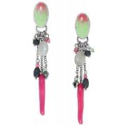 Boucles oreilles Franck Herval Boucles d 'oreilles poussoir CALISTA - ...