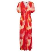 Robe Vero Moda ROBE ROUGE - TANGERINE TANGO / JADE - M