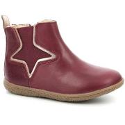 Boots enfant Kickers Vermillon