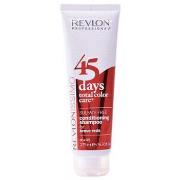 Soins cheveux Revlon 45 DAYS conditioning shampoo for brave reds 275 m...