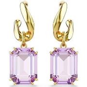 Boucles oreilles Swarovski Boucles d'oreilles Millenia violet