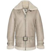 Veste Schott LC1259L LT BEIGE