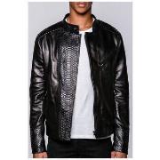 Veste Ladc Jason Python Noir