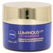 Soins visage Nivea LUMINOUS 630º ANTIMANCHAS crema noche reparadora 40...