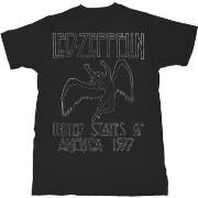 T-shirt Led Zeppelin USA 77