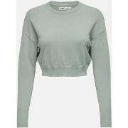 Sweat-shirt Only ONLIBI LS CROPPED PULLOVER CC KNT