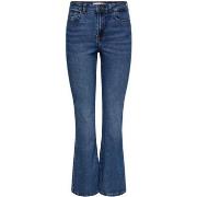 Jeans JDY JDYMOON HW BOOTCUT JEANS DARK BLUE DNM